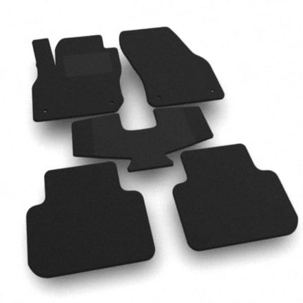 Двухслойные коврики Sotra Classic Black для Cupra Terramar (mkI) 2024→