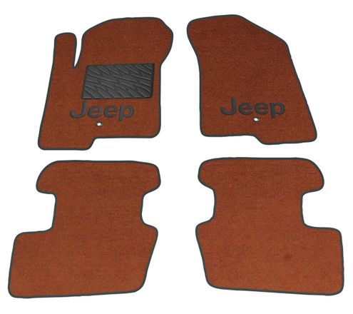 Двухслойные коврики Sotra Premium Terracot для Jeep Patriot (mkI) 2007-2016