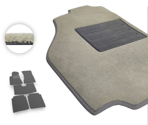 Текстильные коврики Pro-Eco Beige для Lexus LS (mkII) 1995-2000