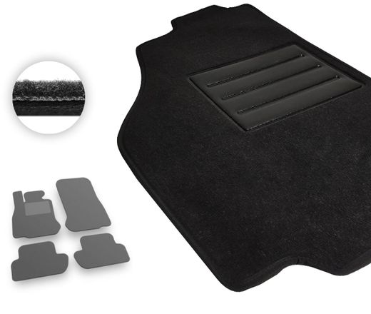 Текстильные коврики Pro-Eco Black для BMW 6-series (F12; F13)(купе/кабриолет) 2011-2019