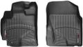 Килимки Weathertech Black для Toyota Corolla (E140) 2006-2013 / Matrix (mkII) 2008-2014; Pontiac Vibe (mkII) 2009-2010 (USA)(2WD)(АКПП)(з повітропроводами під сидіннями)(1 ряд) - Фото 1
