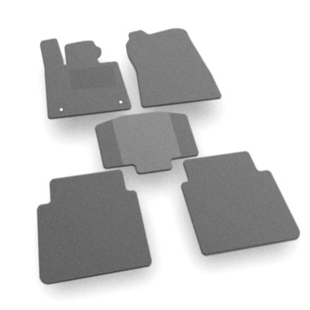 Двухслойные коврики Sotra Premium Grey для XPeng P7 (mkI) 2020→