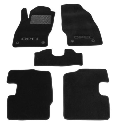 Двухслойные коврики Sotra Premium Graphite для Opel Corsa (mkIV)(D) 2006-2014