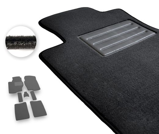 Текстильные коврики Pro-Eco Dark Grey для Chevrolet Alero (mkI) 1998-2004