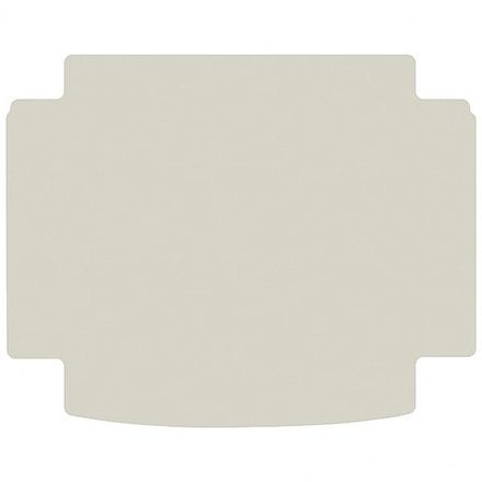 Двухслойные коврики Sotra Premium White для Kia XCeed (mkI)(с двухуровневым полом)(верхний уровень)(с вырезами под сетку)(багажник) 2018→