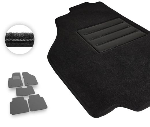 Текстильные коврики Pro-Eco Black для MG 5 (mkI) 2012-2018