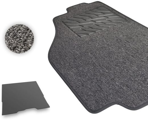 Текстильные коврики Pro-Eco Graphite для Nissan NV300 (mkI) / Primastar (mkII)(пассажирский)(L2)(багажник) 2016-2021