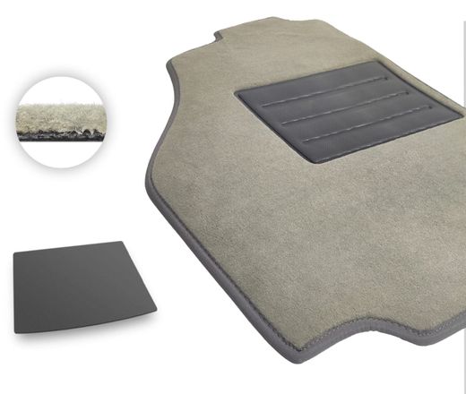 Текстильные коврики Pro-Eco Beige для BMW 1-series (F40)(багажник) 2019-2024