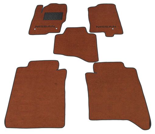 Двухслойные коврики Sotra Premium Terracot для Nissan Navara (mkII)(D40) 2011-2015