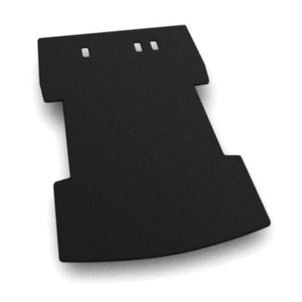 Двухслойные коврики Sotra Premium Black для Volkswagen Caddy (mkIII)(Maxi Life)(3 ряд + багажник) 2003-2020