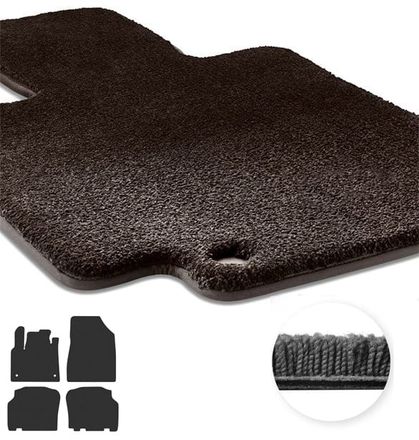 Двошарові килимки Sotra Magnum Black для Mercedes-Benz Citan (W420)(Tourer)(пасажирський) 2021→