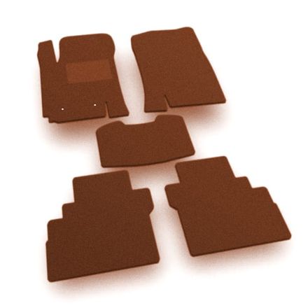 Двухслойные коврики Sotra Premium Terracot для Jac S4 (mkI) 2018-2022