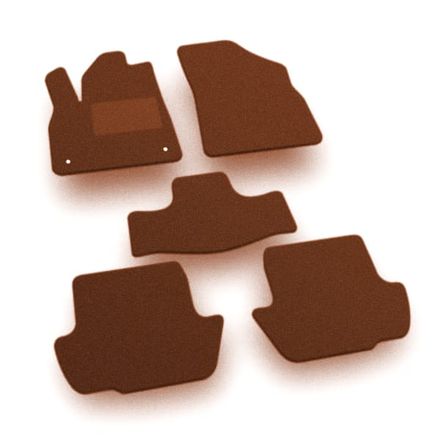 Двухслойные коврики Sotra Premium Terracot для Citroen DS5 (mkI) 2011-2018