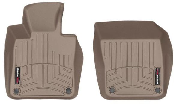 Коврики Weathertech Beige для Volvo S90 (mkI) 2016-2017 / V90 (mkI) 2016-2017 (1 ряд)