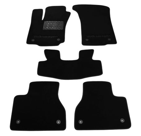 Двухслойные коврики Sotra Classic Black для Volkswagen Phaeton (mkI) 2002-2016