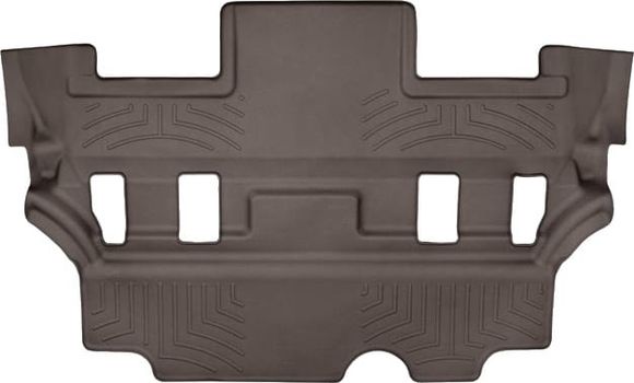 Коврики Weathertech Choco для Cadillac Escalade (mkIV); Chevrolet Tahoe (mkIV); GMC Yukon (mkIV) 2014-2019 (2 ряд - 2 места)(3 ряд)