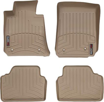 Коврики Weathertech Beige для BMW 3-series (E90; E91) 2004-2013 (седан/универсал)(задний привод)
