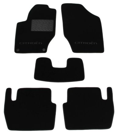 Двухслойные коврики Sotra Classic Black для Citroen C4 (mkII) 2010-2018 / DS4 (mkI) 2010-2018