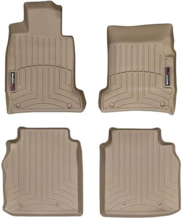 Коврики Weathertech Beige для Maserati Quattroporte (mkV) 2003-2012