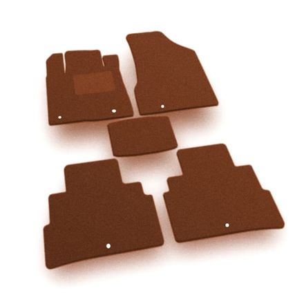 Двухслойные коврики Sotra Premium Terracot для Nissan Murano (mkIII) 2014-2024 (USA)