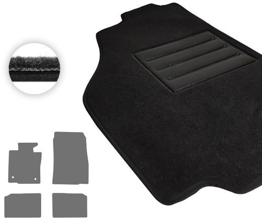 Текстильные коврики Pro-Eco Black для Mini Paceman (mkI)(R61) 2012-2016