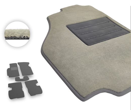 Текстильные коврики Pro-Eco Beige для Honda HR-V (mkI)(3-дв.) 1998-2006