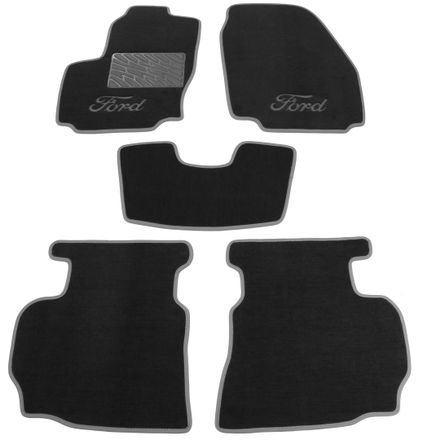 Двухслойные коврики Sotra Classic Grey для Ford Mondeo (mkIV) 2007-2011