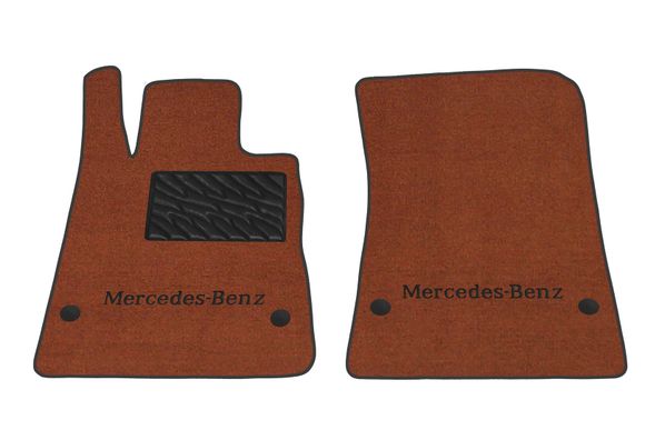 Двухслойные коврики Sotra Premium Terracot для Mercedes-Benz SLC-Class / SLK-Class (R172) 2011-2020