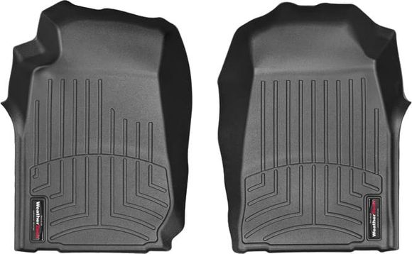 Коврики Weathertech Black для Isuzu D-Max (mkII) 2011-2019 (виниловий пол)(1 ряд)