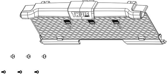 Держатель номерного знака (к-т) 52910 (VeloSpace XT)