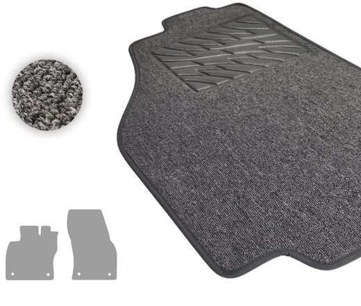 Текстильные коврики Pro-Eco Graphite для Volkswagen Caddy (mkIV)(1 ряд) 2020→