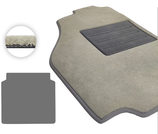 Текстильні килимки Pro-Eco Beige для Peugeot 408 (mkII)(не гібрид) 2022→