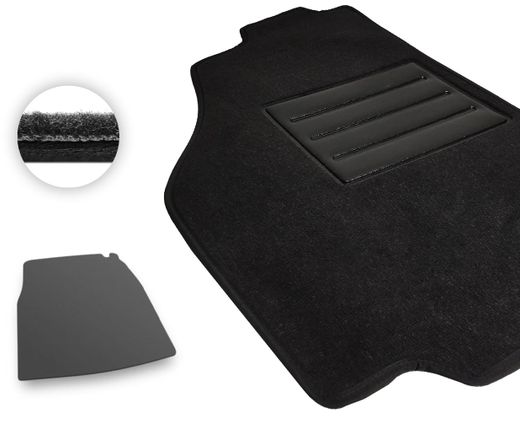 Текстильные коврики Pro-Eco Black для ГАЗ Волга (31105)(багажник) 2004-2009