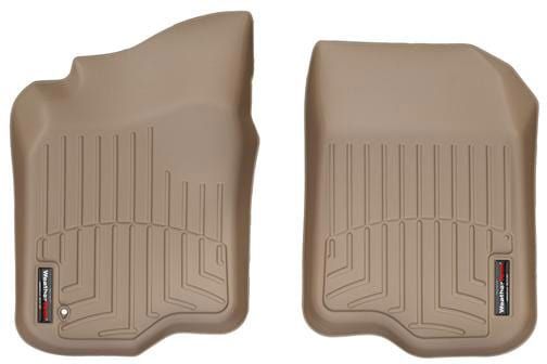 Коврики Weathertech Beige для Pontiac G6 (mkI) 2004-2010 (седан)(1 крепежный крючок)(1 ряд)