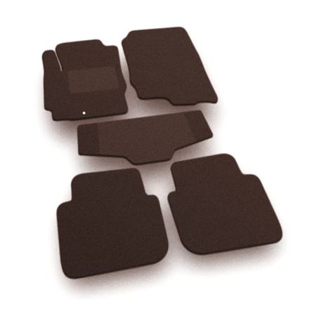Двухслойные коврики Sotra Premium Chocolate для Mitsubishi Colt (Z30)(3-дв.) 2005-2012