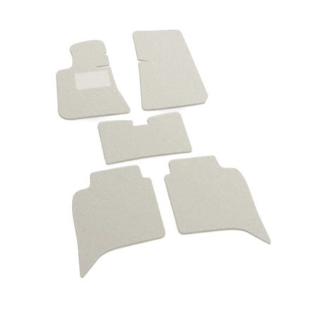 Двухслойные коврики Sotra Premium White для BMW 5-series (E28) 1981-1988