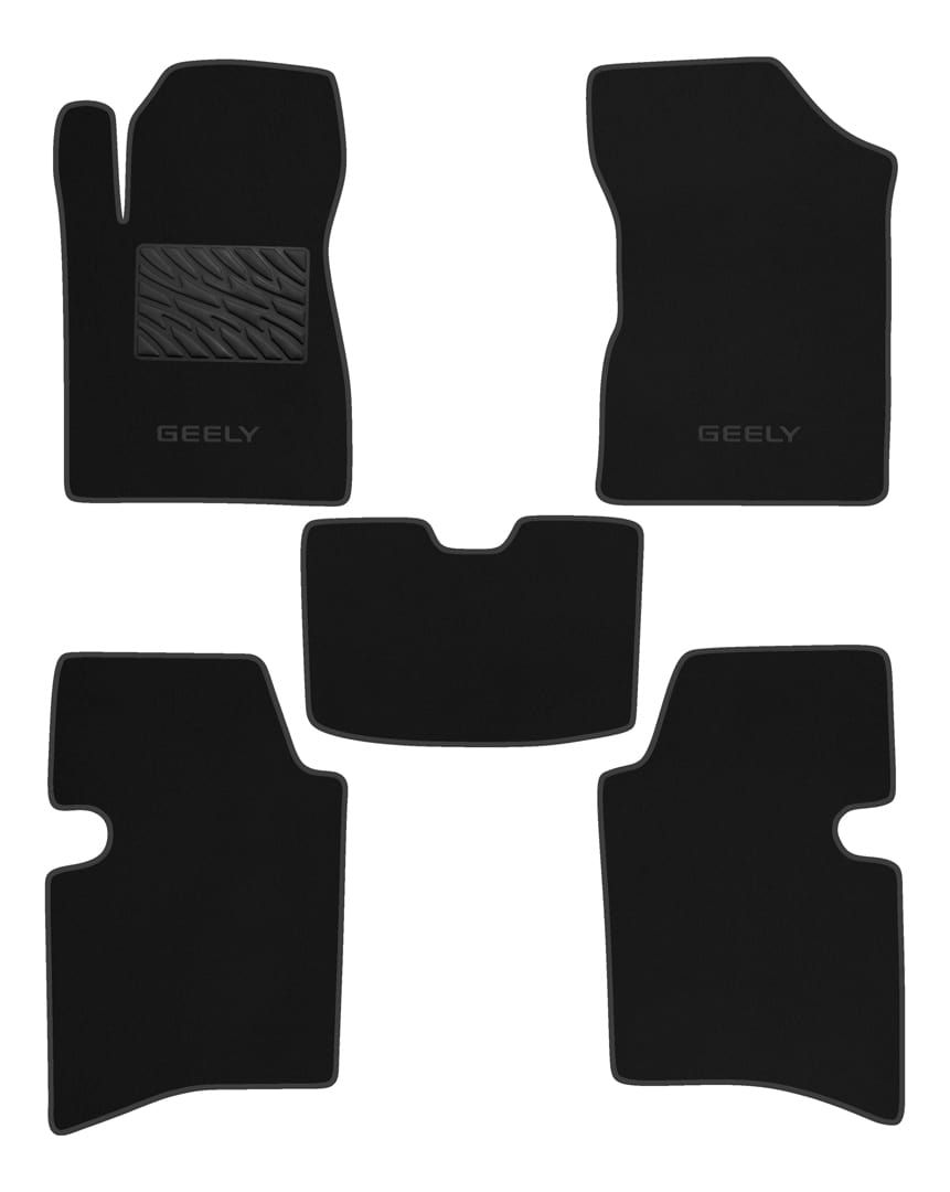 Двухслойные коврики Sotra Classic Black для Geely MK (mkI) 2006-2014 - Фото 1