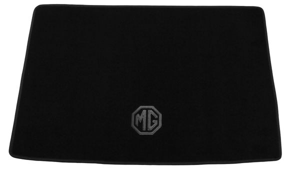 Двухслойные коврики Sotra Classic Black для MG 3 (mkI)(хетчбек)(багажник) 2011-2024