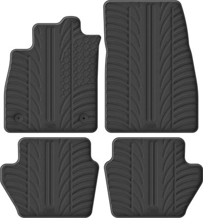 Гумові килимки Gledring для Ford Fiesta (mkVII) 2017-2023 / Puma (mkI) 2019→