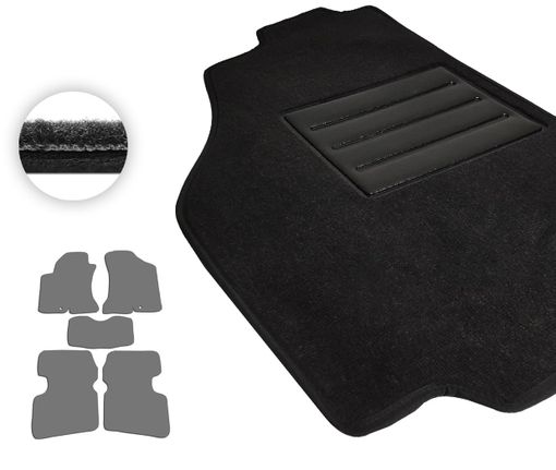 Текстильные коврики Pro-Eco Black для Kia Ceed (mkI) 2006-2012 - Фото 1
