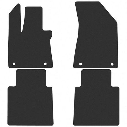 Двухслойные коврики Sotra Premium Black для MG HS (mkII) 2024→