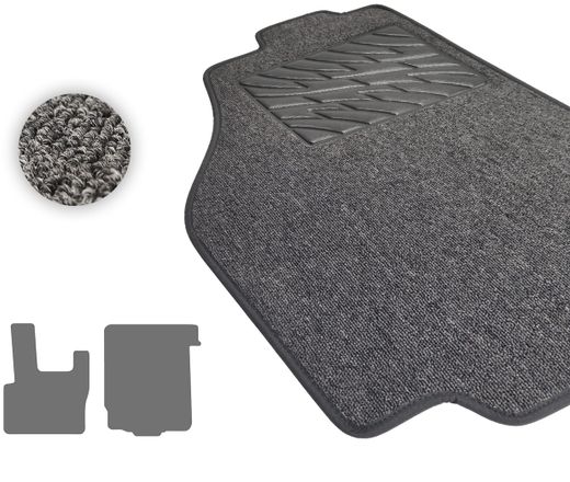Текстильные коврики Pro-Eco Graphite для DAF XF95 (mkI) 1997-2002 / XF105 (mkII) 2002-2006