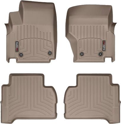 Коврики Weathertech Beige для Volkswagen Amarok (mkI) 2010-2022