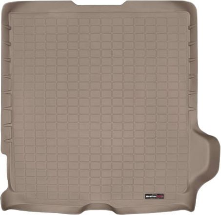 Коврик Weathertech Beige для Dodge Durango (mkI) 1997-2003 (без воздуховодов сзади)(багажник за 2 рядом)