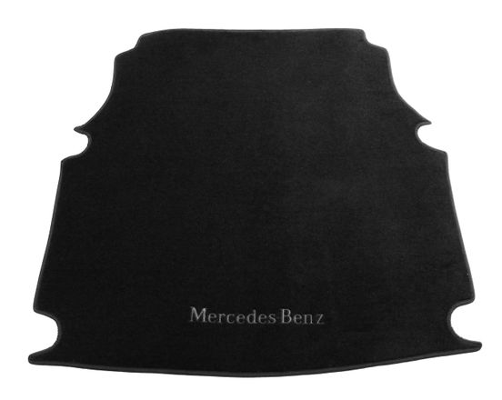 Двухслойные коврики Sotra Classic Black для Mercedes-Benz CLS-Class (C218)(багажник) 2011-2017