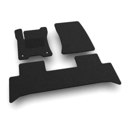 Двухслойные коврики Sotra Classic Black для Mercedes-Benz EQB (X243) 2021→ (1-2 ряд)