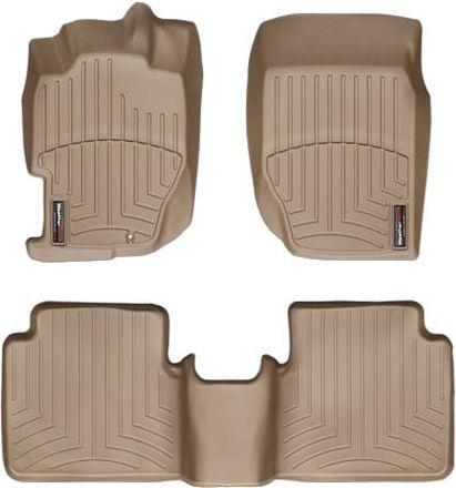 Коврики Weathertech Beige для Honda Accord (mkVI) 1997-2002 (USA)(седан)(CG1/CG5/CG6)