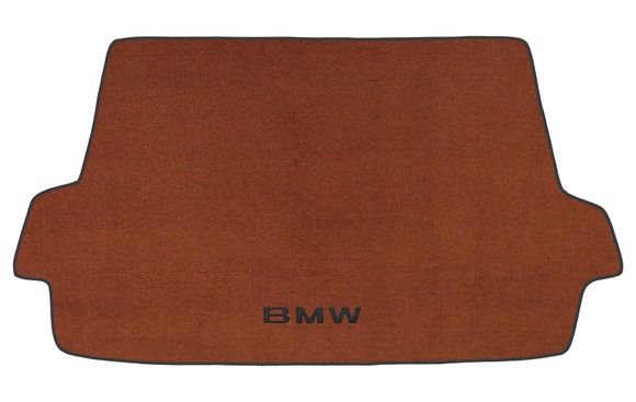 Двухслойные коврики Sotra Premium Terracot для BMW X4 (G02; F98)(без сетки слева)(багажник) 2018-2025