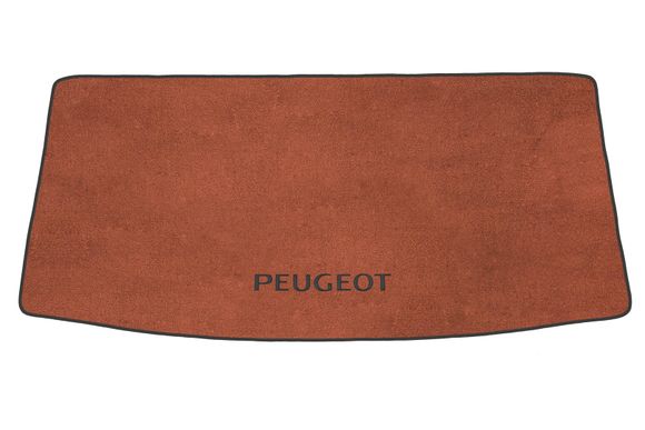 Двошарові килимки Sotra Premium Terracotta для Peugeot 206 (mkI)(седан)(багажник) 1998-2012