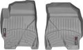 Коврики Weathertech Grey для Ford Escape (mkII); Mazda Tribute (mkII); Mercury Mariner (mkII) 2010-2012 (АКПП)(2 круглых крепления)(1 ряд)